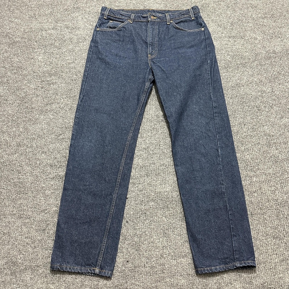 Vintage Orange Tab Levi's 505 Jeans Mens 38x32 Regular Fit Straight